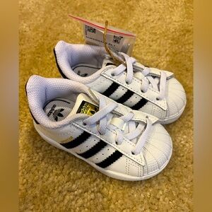 adidas Kids Sneakers White and Black